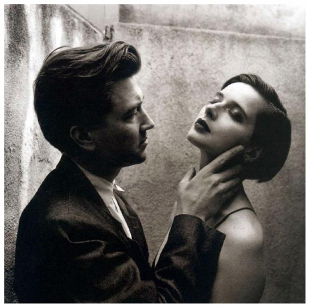 helmutnewton Дэвид Линч и Изабелла Росселени. Фото: Хельмут Ньютон