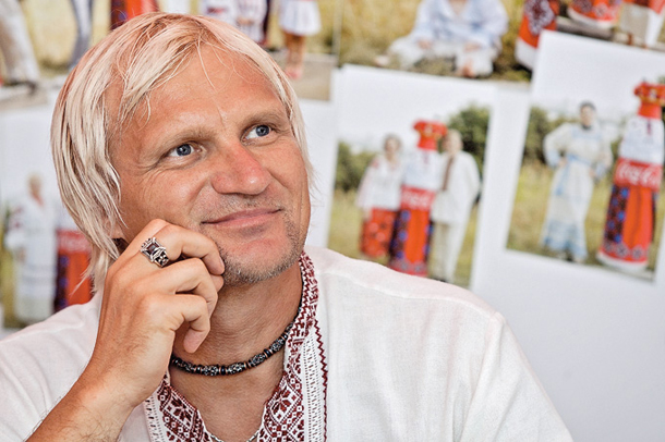 oleg Олег Скрипка теперь еще и дизайнер