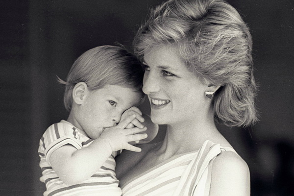 diana Принцесса Диана с сыном