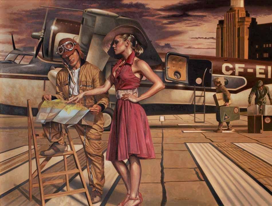 fly1104-4 Иллюстрация Peregrine Heathcote