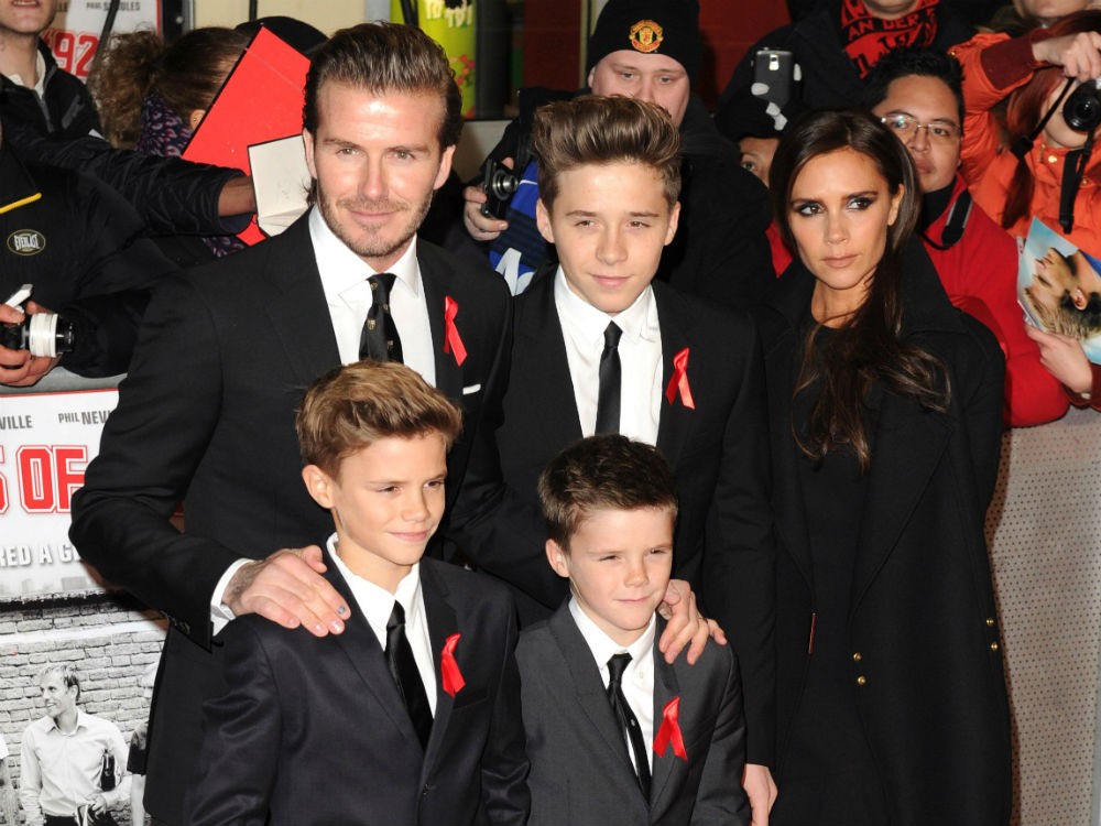 David-Beckham-205-4 Дэвид Бекхэм с сыновьями