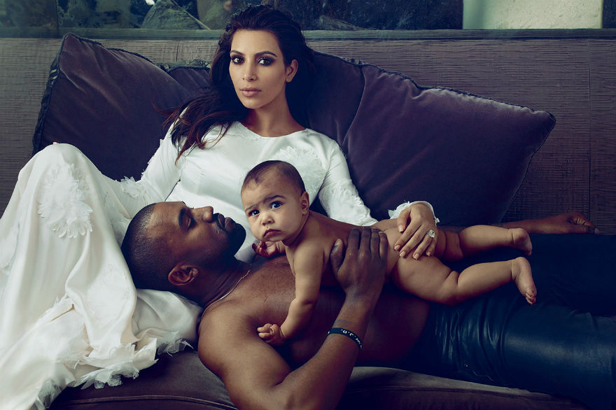 kanye-west-kim-kardashian0505 (1) Канье Уэст, Ким Кардашян и Норт