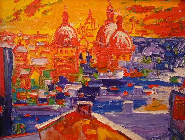 1Демцю Михайло Львів осяяний сонцем2010х Михайло Демцю. Львів, осяяний сонцем