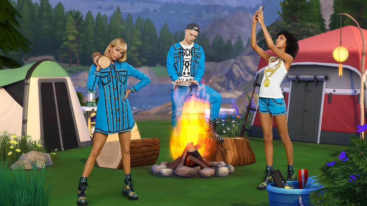 Moschino выпустил коллекцию одежды по игре The Sims | Стиль | Woman.ua